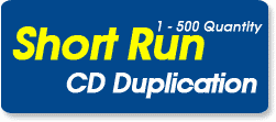 Short Run CD Duplication Services and Pricing