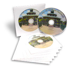 cds in paper sleeves. CDs printed with Full Color Offset printing method.