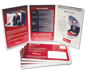 Custom Media Mailer with CD Duplication, Full Color Printed.