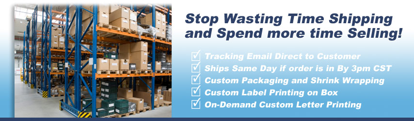 Stop wasting time shipping and spend more time selling. Take advantage of our CD fulfillment, DVD Fulfillment, Book Fulfillment and Media Fulfillment services today.